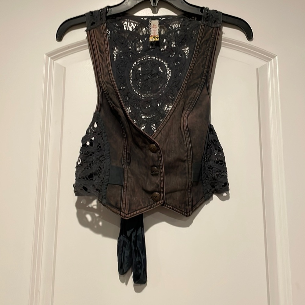 Boho Free People Vest